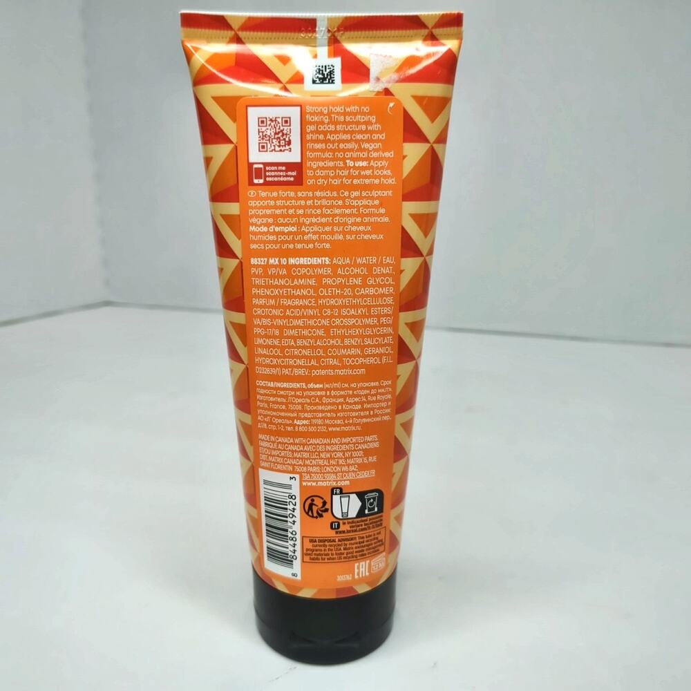 Matrix - Controller Gel for Defining & Sculpting 6.8 oz New, Sealed, Daily Use - Picture 3 of 6
